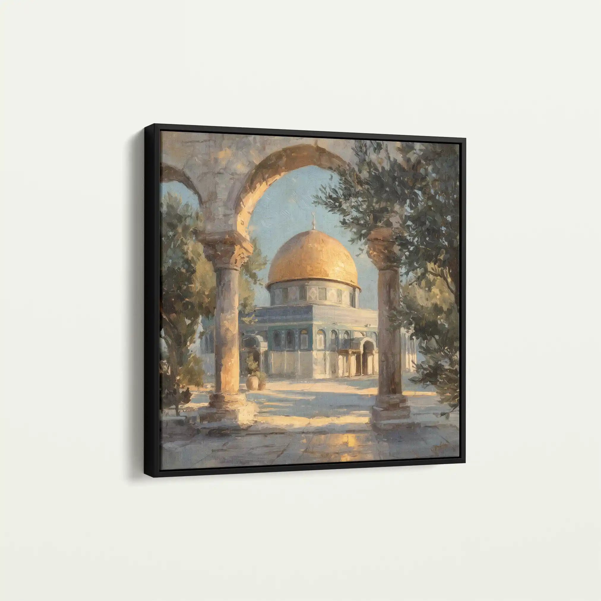 Palestine 102 Canvas Art 60 x 60 cm / Stretched on hidden frame