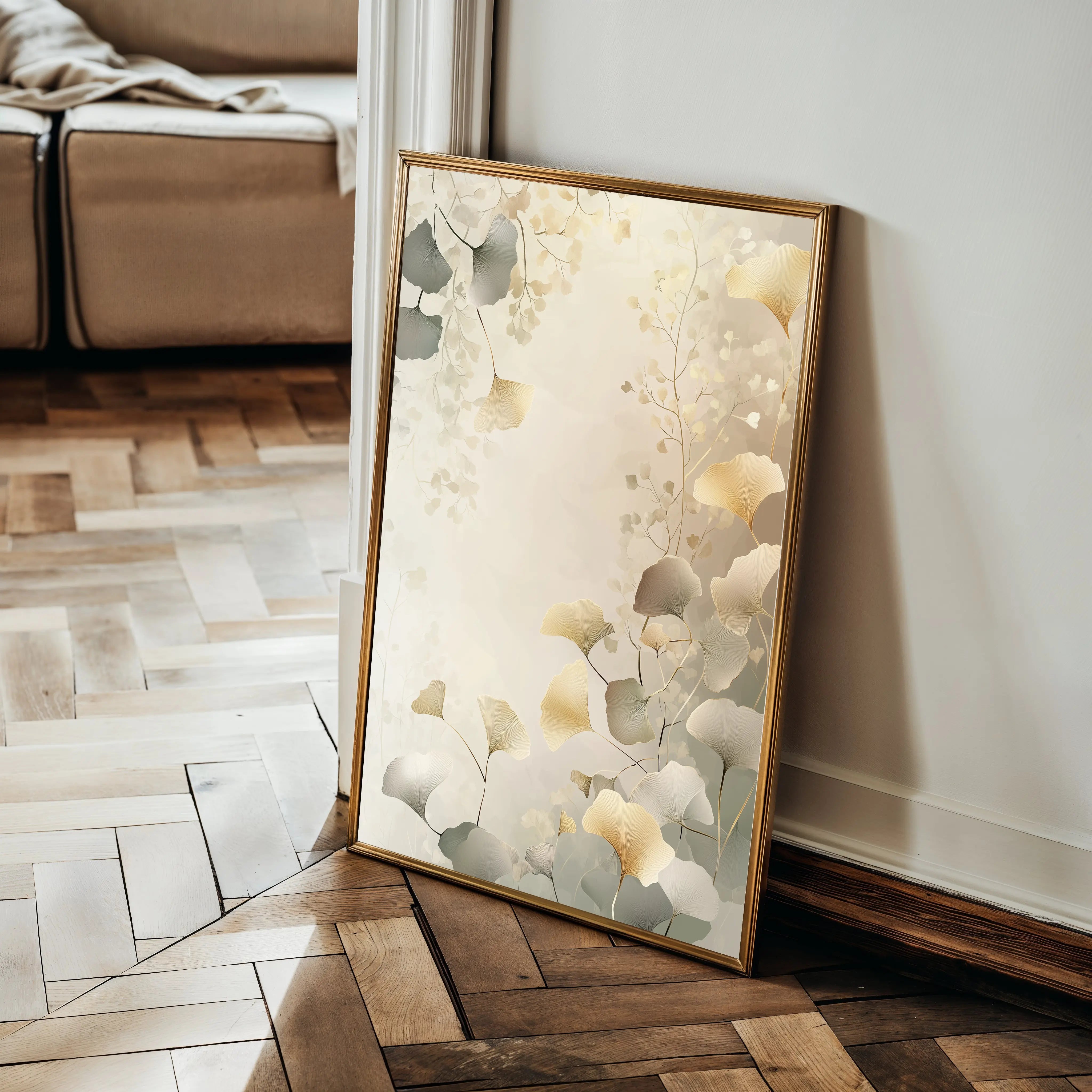 Floral Canvas Wall Art WAD1021-F 90 x 60 cm / Stretched on hidden frame