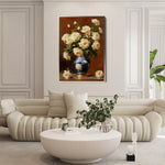 Floral Canvas Wall Art WAD1027-F 90 x 60 cm / Stretched on hidden frame