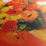 Floral Canvas Wall Art WAD1028-F 90 x 60 cm / Stretched on hidden frame