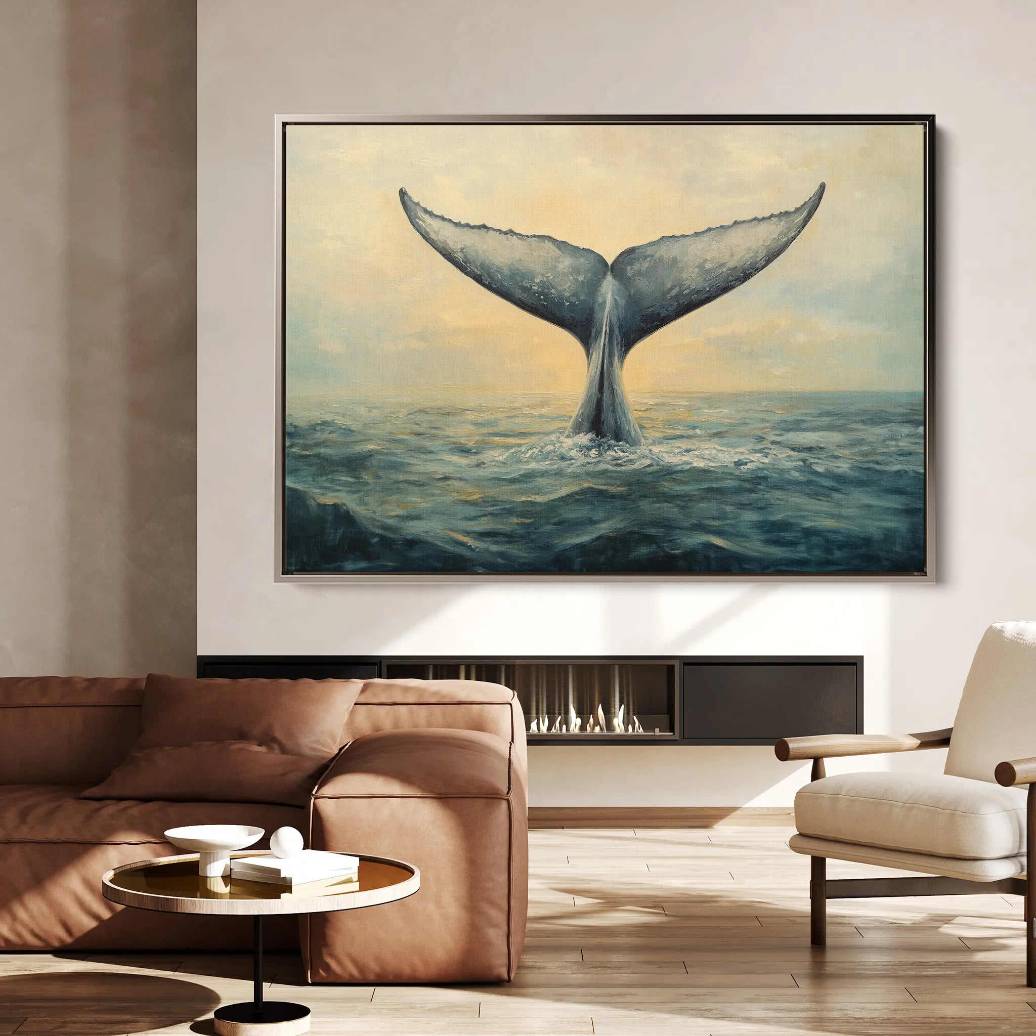 Animals Canvas Wall Art WAD103-AN 90 x 60 cm / Stretched on hidden frame