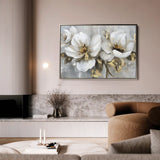 Floral Canvas Wall Art WAD103-F 90 x 60 cm / Stretched on hidden frame