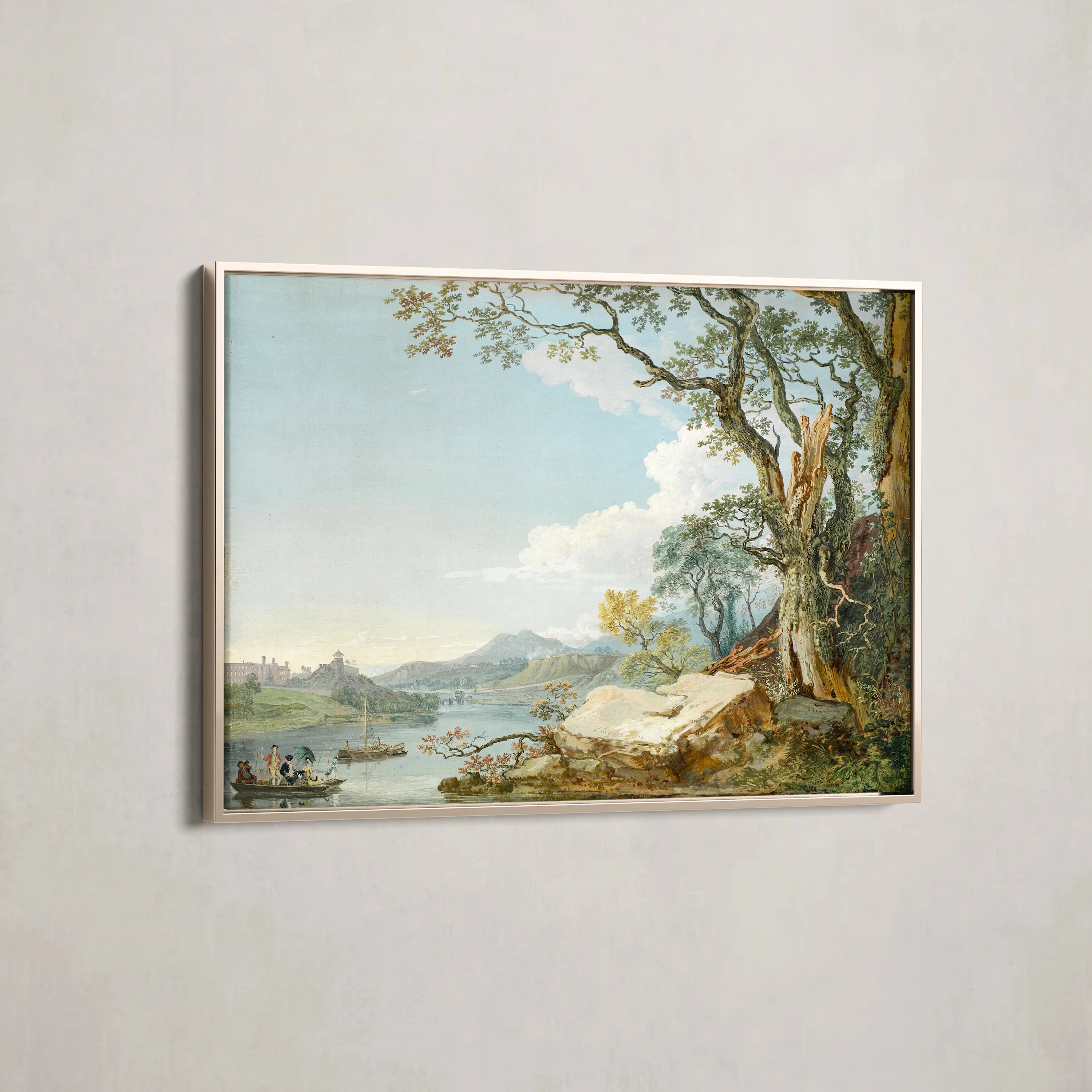 Landscape Canvas Wall Art WAD103-L 90 x 60 cm / Stretched on hidden frame