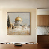 Palestine 103 Canvas Art 60 x 60 cm / Stretched on hidden frame
