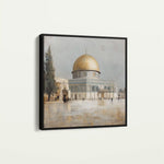 Palestine 103 Canvas Art 60 x 60 cm / Stretched on hidden frame