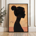 Portrait 103 Canvas Art 90 x 60 cm / Stretched on hidden frame