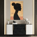 Portrait 103 Canvas Art 90 x 60 cm / Stretched on hidden frame