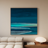 Abstract 1032 Canvas Art 60 x 60 cm / Stretched on hidden frame