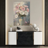 Floral Canvas Wall Art WAD1034-F 90 x 60 cm / Stretched on hidden frame