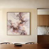 Abstract 1037 Canvas Art 60 x 60 cm / Stretched on hidden frame