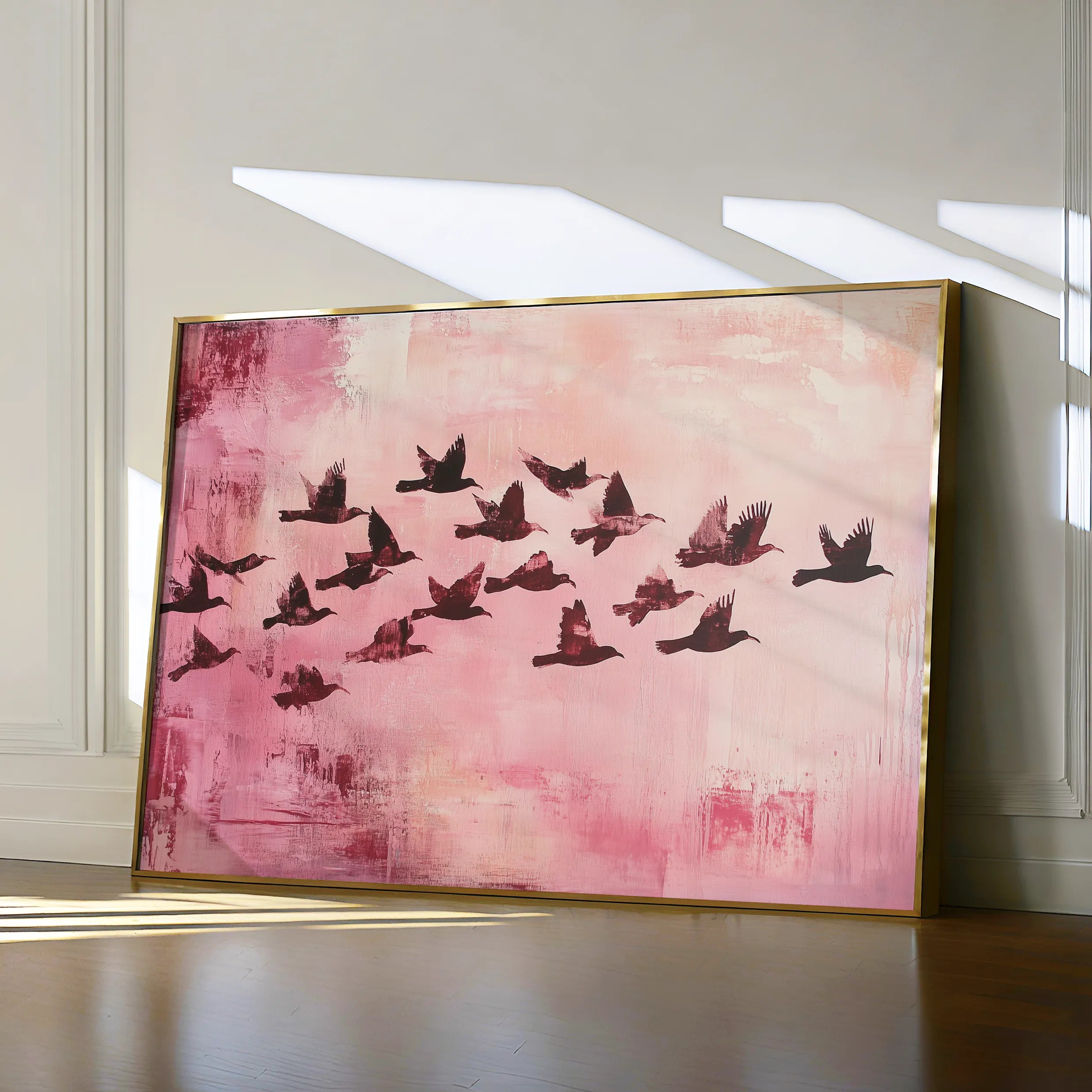 Animals Canvas Wall Art WAD104-AN 90 x 60 cm / Stretched on hidden frame