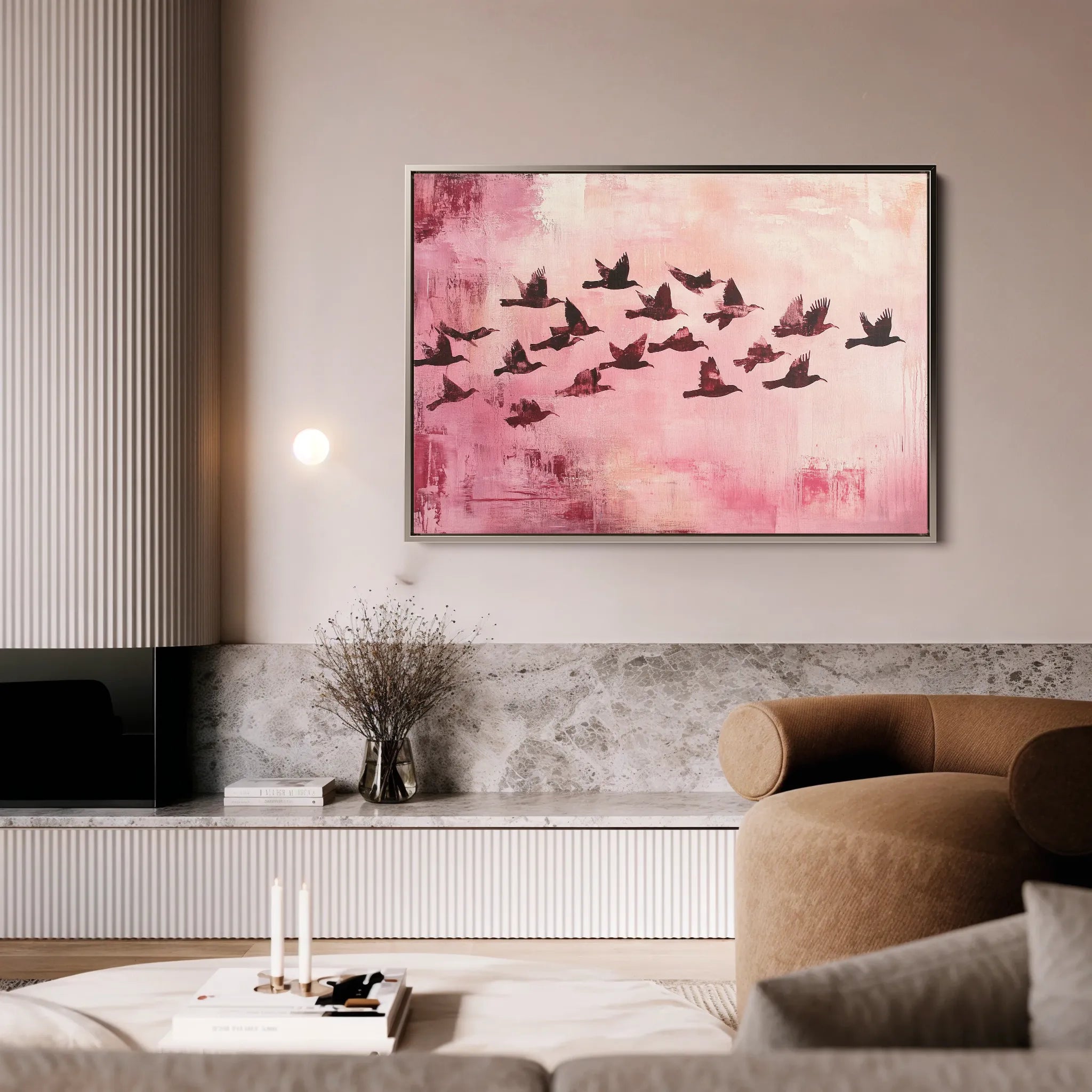 Animals Canvas Wall Art WAD104-AN 90 x 60 cm / Stretched on hidden frame