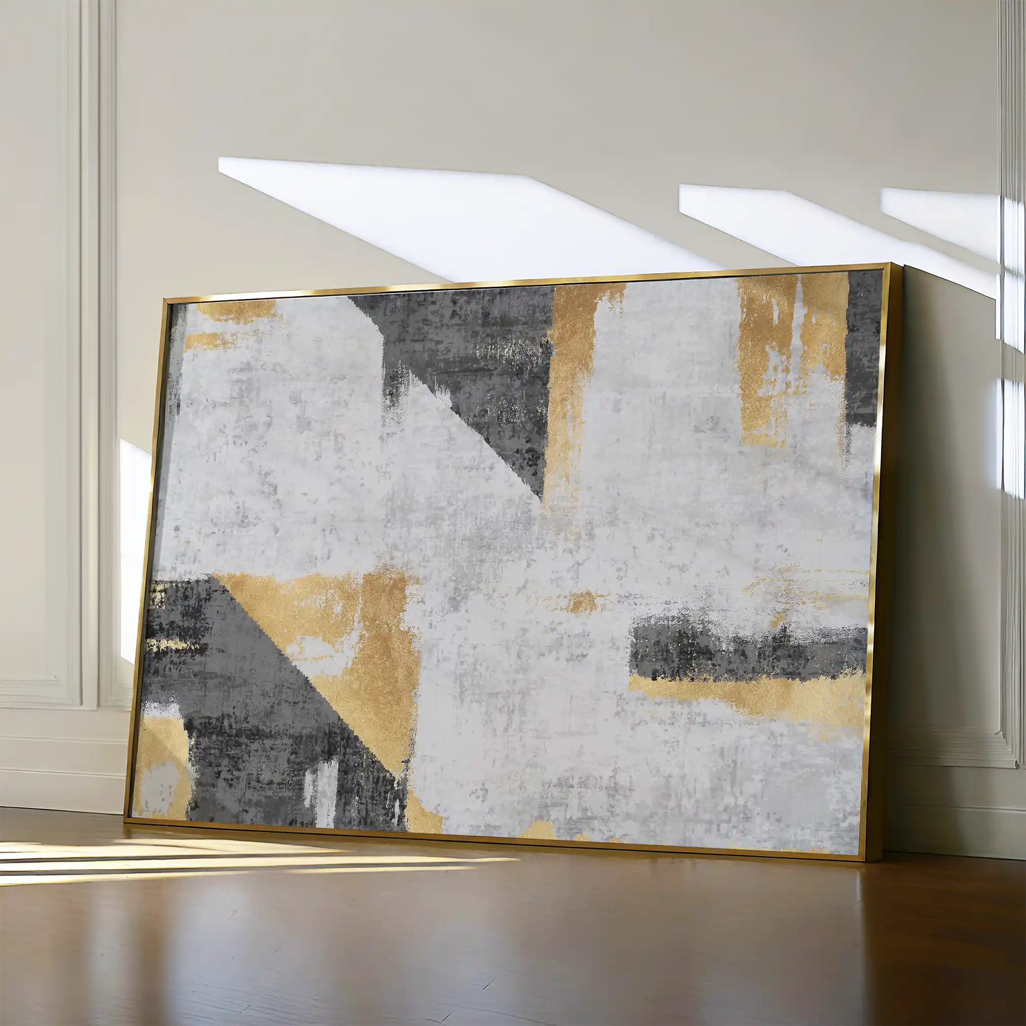 Abstract Canvas Wall Art WAD104-A 90 x 60 cm / Stretched on hidden frame