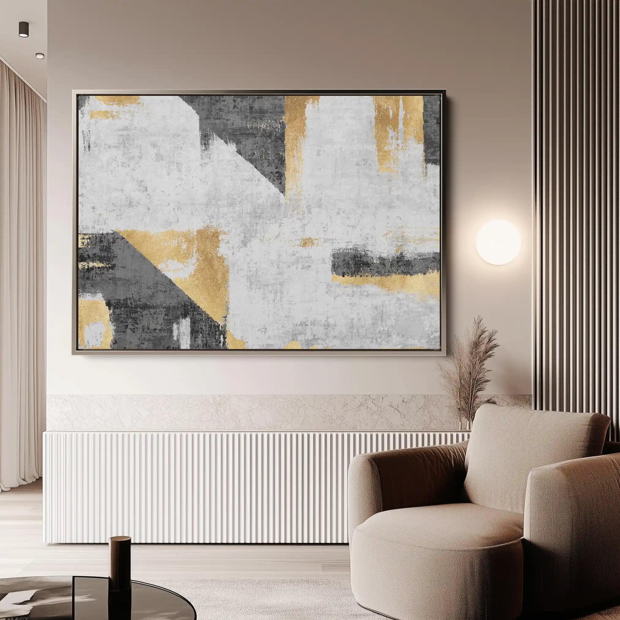 Abstract 104 Canvas Art 60 x 40 cm / Stretched on hidden frame