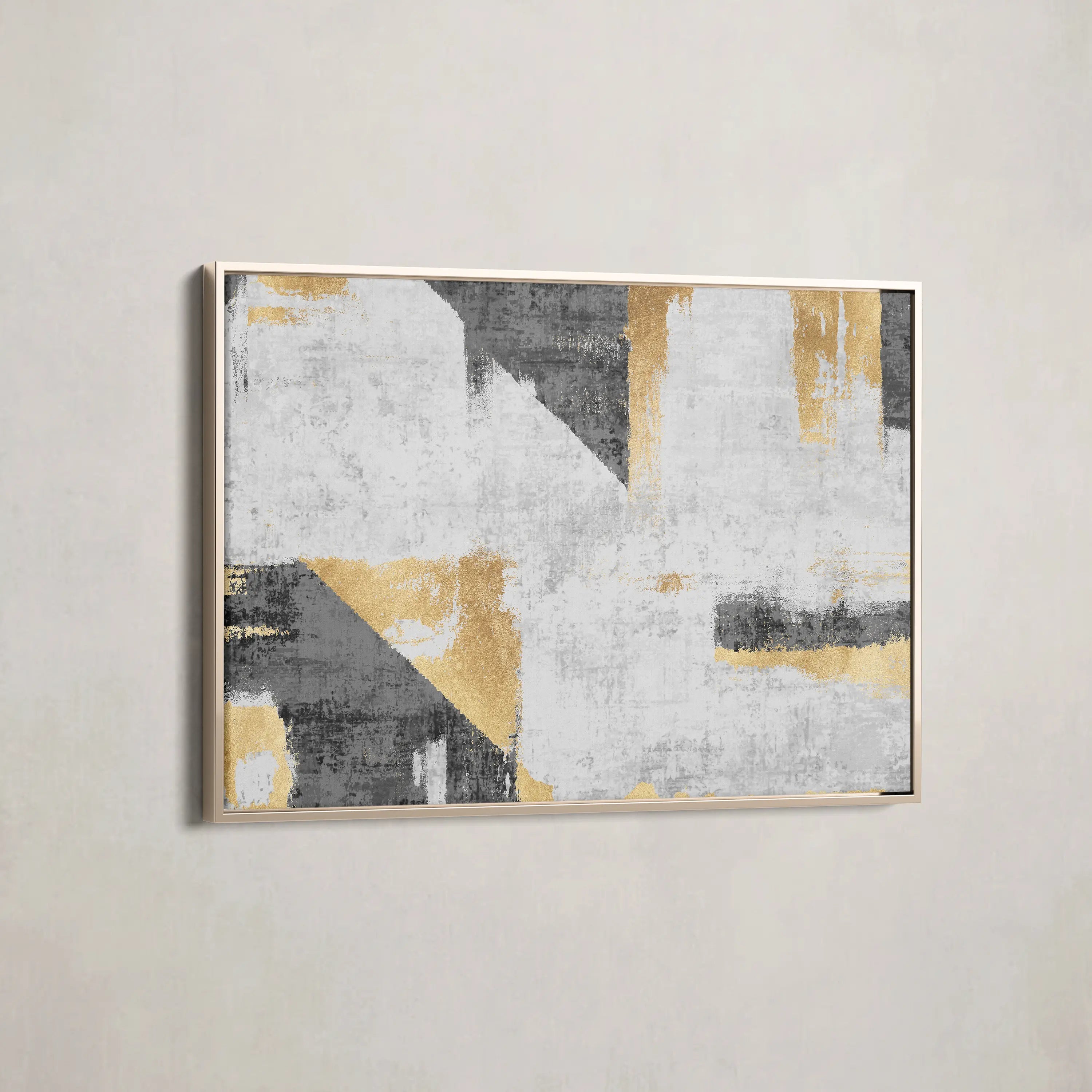 Abstract Canvas Wall Art WAD104-A 90 x 60 cm / Stretched on hidden frame