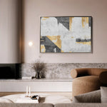 Abstract 104 Canvas Art 60 x 40 cm / Stretched on hidden frame