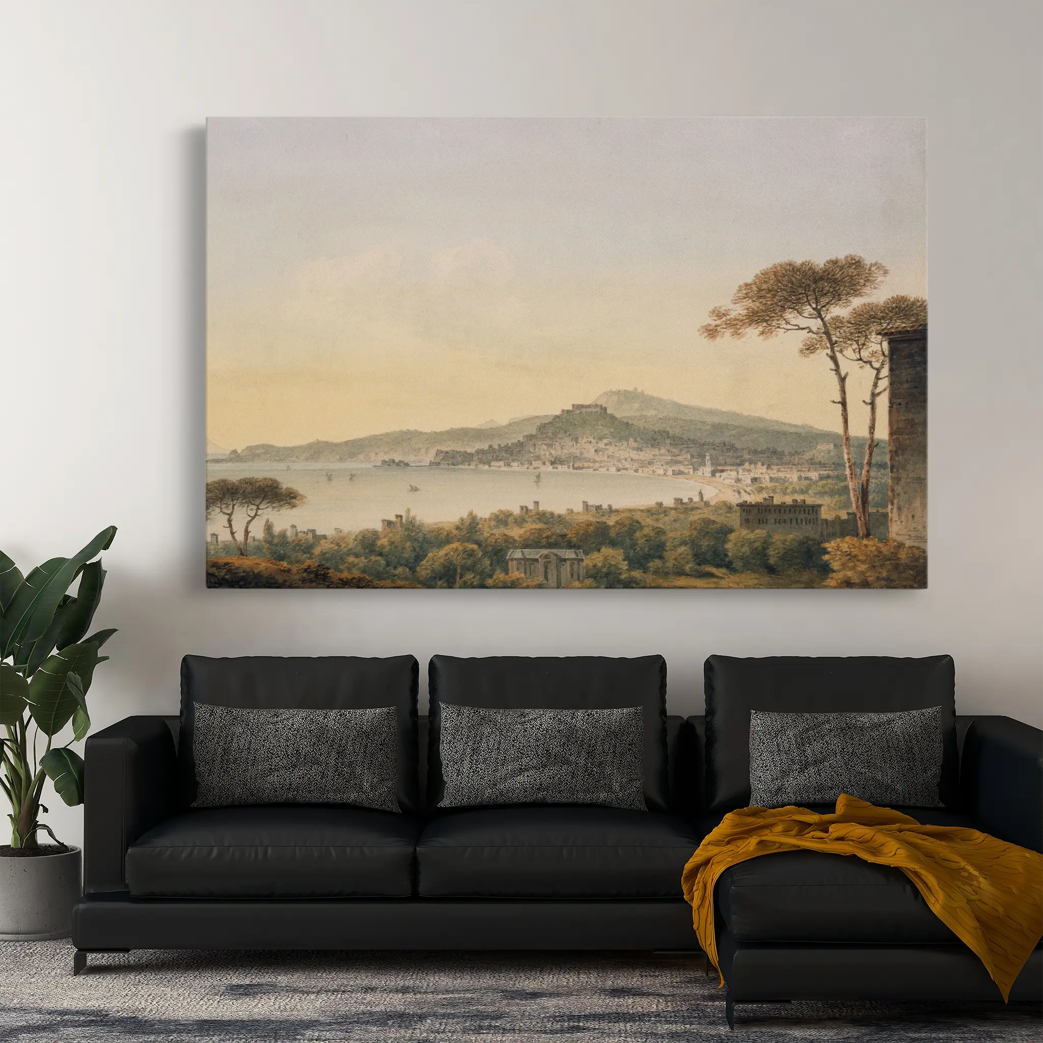 Landscape Canvas Wall Art WAD104-L 90 x 60 cm / Stretched on hidden frame