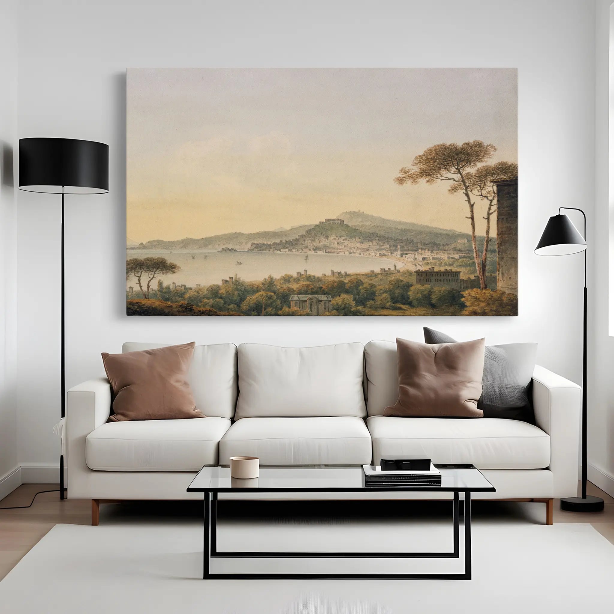 Landscape Canvas Wall Art WAD104-L 90 x 60 cm / Stretched on hidden frame