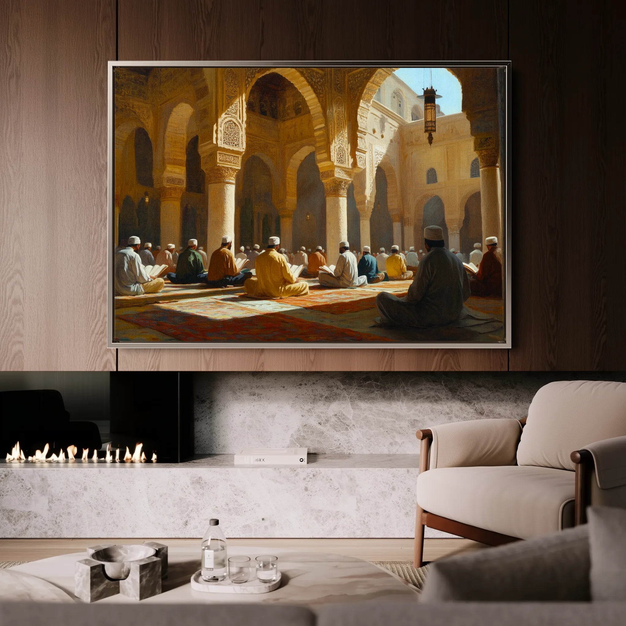 Orientalist Canvas Wall Art WAD104-OR 90 x 60 cm / Stretched on hidden frame
