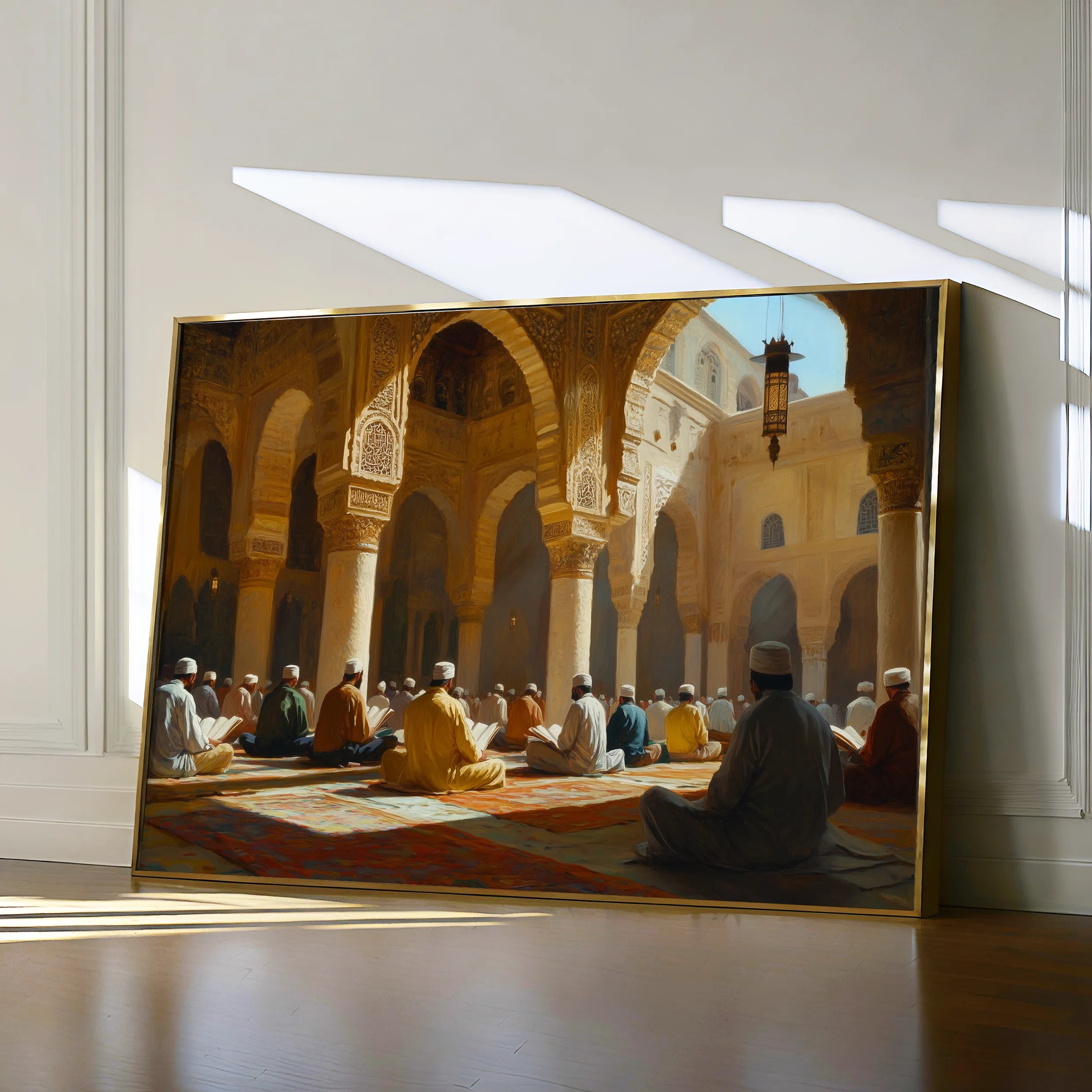 Orientalist Canvas Wall Art WAD104-OR 90 x 60 cm / Stretched on hidden frame