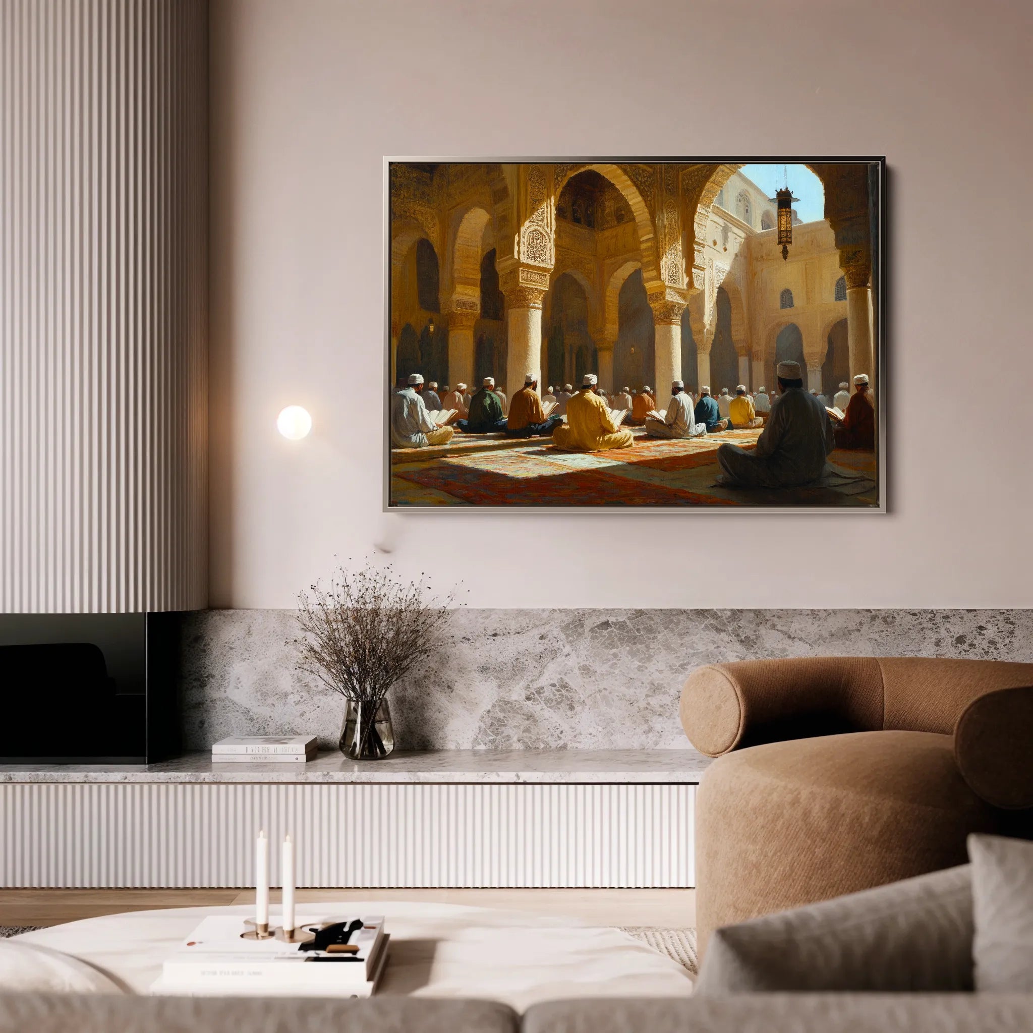 Orientalist Canvas Wall Art WAD104-OR 90 x 60 cm / Stretched on hidden frame