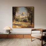 Palestine 104 Canvas Art 60 x 60 cm / Stretched on hidden frame