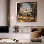 Palestine 104 Canvas Art 60 x 60 cm / Stretched on hidden frame