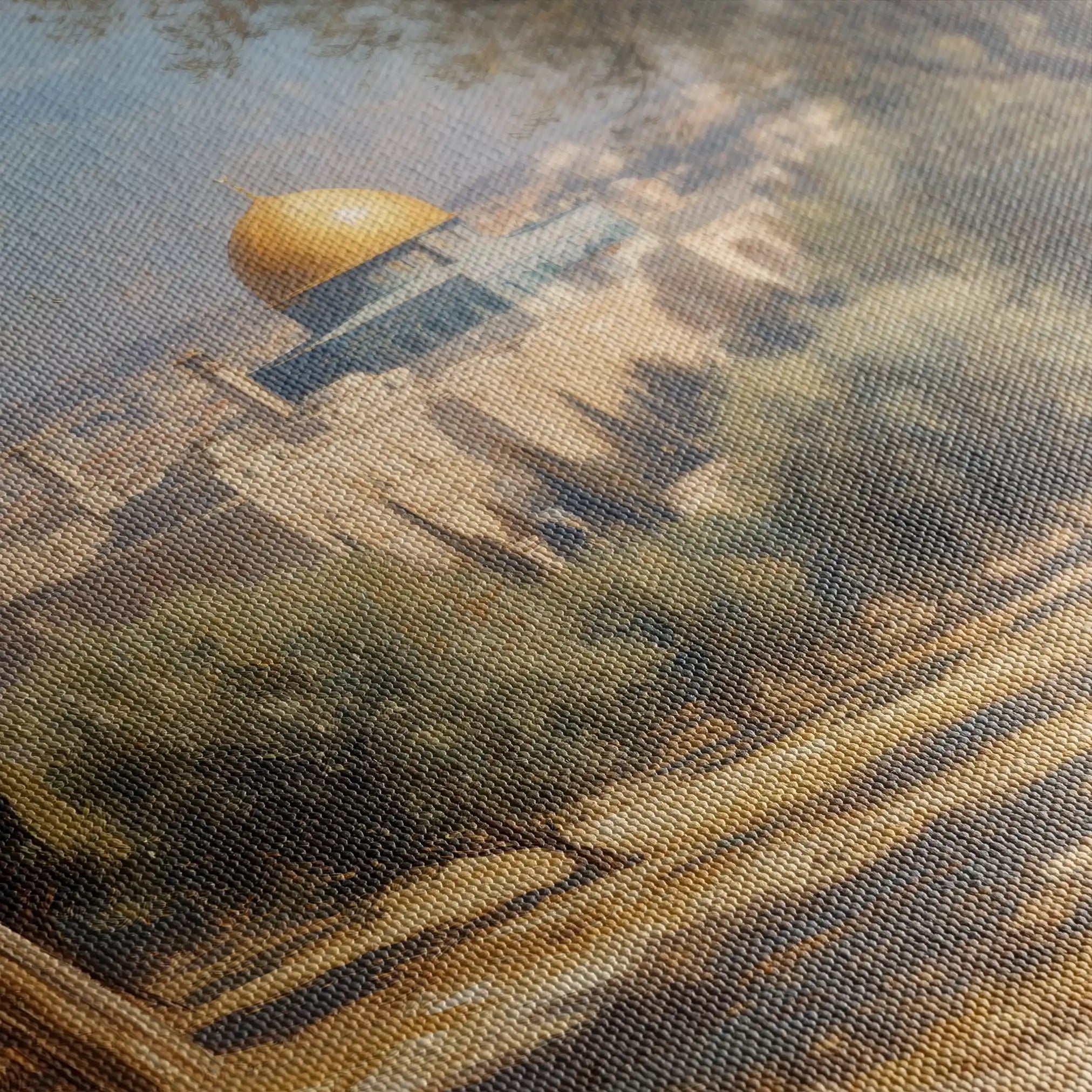 Palestine 104 Canvas Art 60 x 60 cm / Stretched on hidden frame