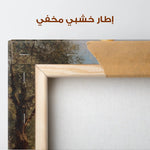Palestine 104 Canvas Art 60 x 60 cm / Stretched on hidden frame