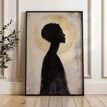 Portrait 104 Canvas Art 90 x 60 cm / Stretched on hidden frame