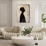 Portrait 104 Canvas Art 90 x 60 cm / Stretched on hidden frame