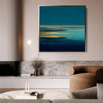 Abstract 1040 Canvas Art 60 x 60 cm / Stretched on hidden frame