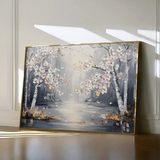 Floral Canvas Wall Art WAD1043-F 90 x 60 cm / Stretched on hidden frame