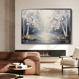 Floral Canvas Wall Art WAD1043-F 90 x 60 cm / Stretched on hidden frame