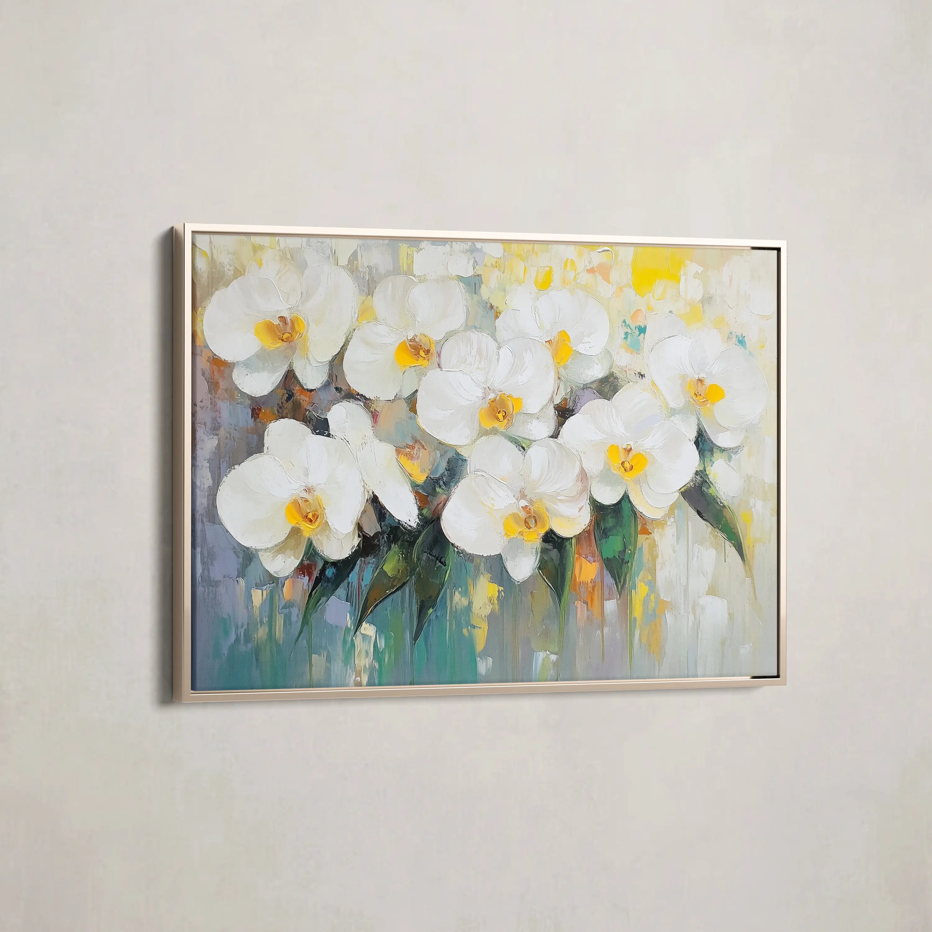 Floral Canvas Wall Art WAD1044-F 90 x 60 cm / Stretched on hidden frame