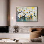 Floral Canvas Wall Art WAD1044-F 90 x 60 cm / Stretched on hidden frame