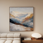 Abstract 1045 Canvas Art 60 x 60 cm / Stretched on hidden frame
