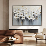 Floral Canvas Wall Art WAD1045-F 90 x 60 cm / Stretched on hidden frame