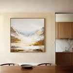Abstract 1046 Canvas Art 60 x 60 cm / Stretched on hidden frame