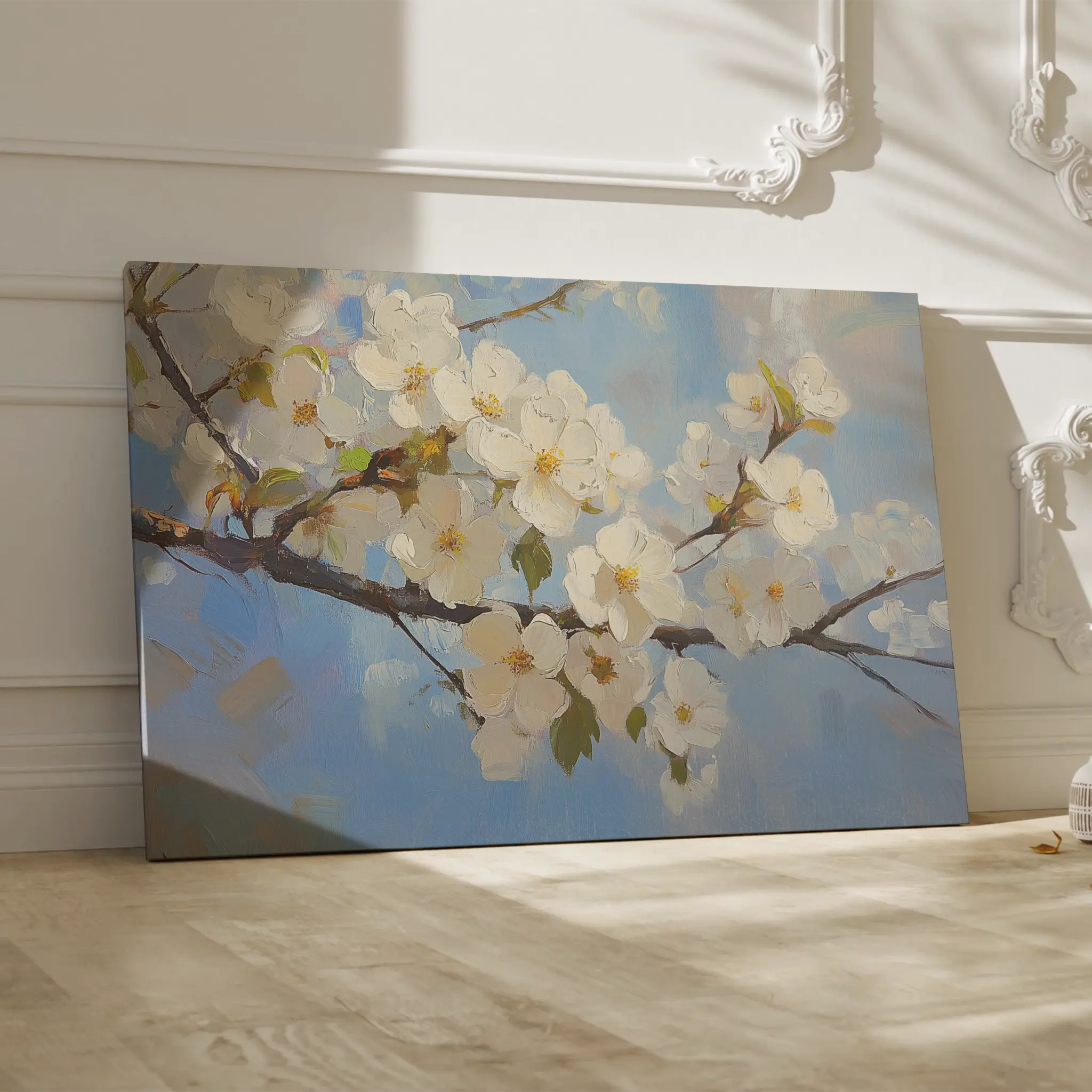 Floral Canvas Wall Art WAD1049-F 90 x 60 cm / Stretched on hidden frame