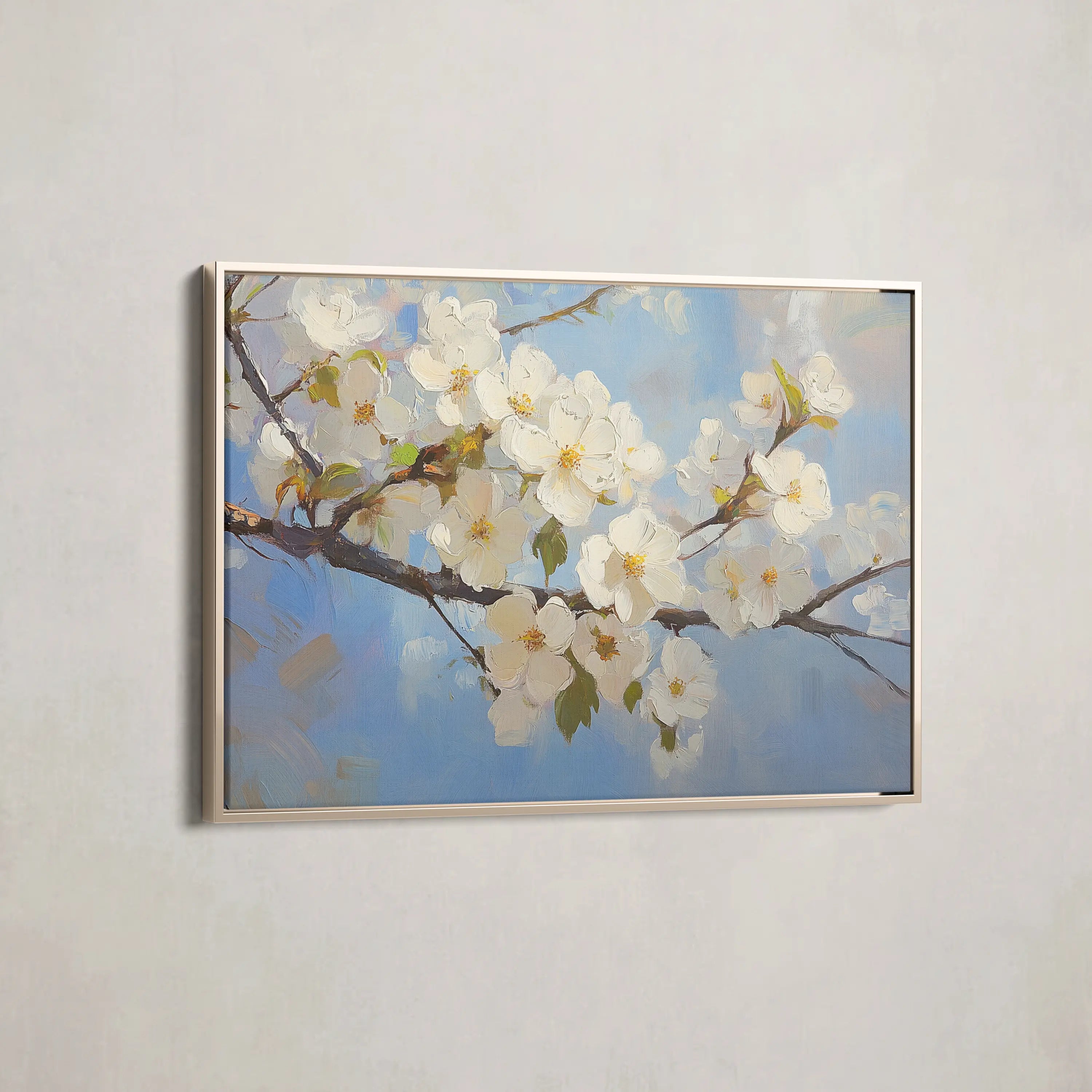 Floral Canvas Wall Art WAD1049-F 90 x 60 cm / Stretched on hidden frame