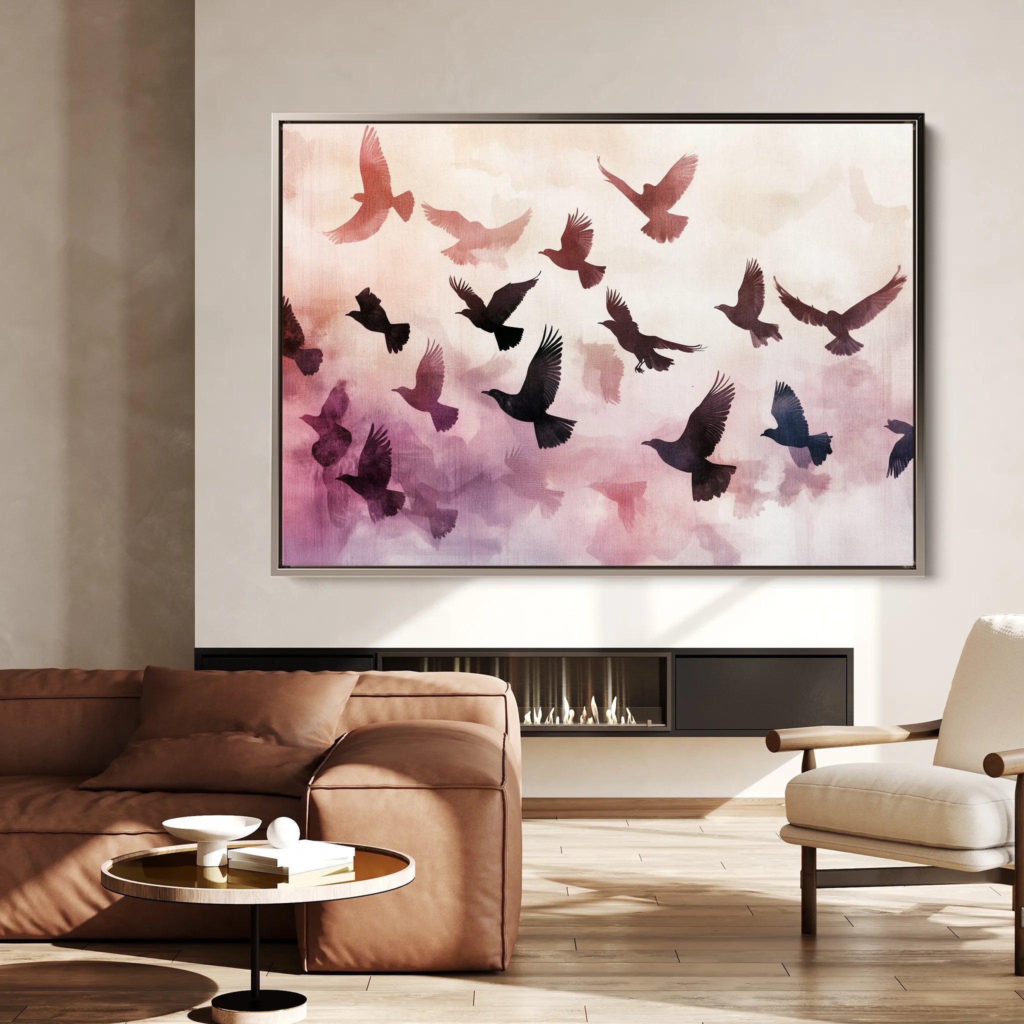 Animals Canvas Wall Art WAD105-AN 90 x 60 cm / Stretched on hidden frame