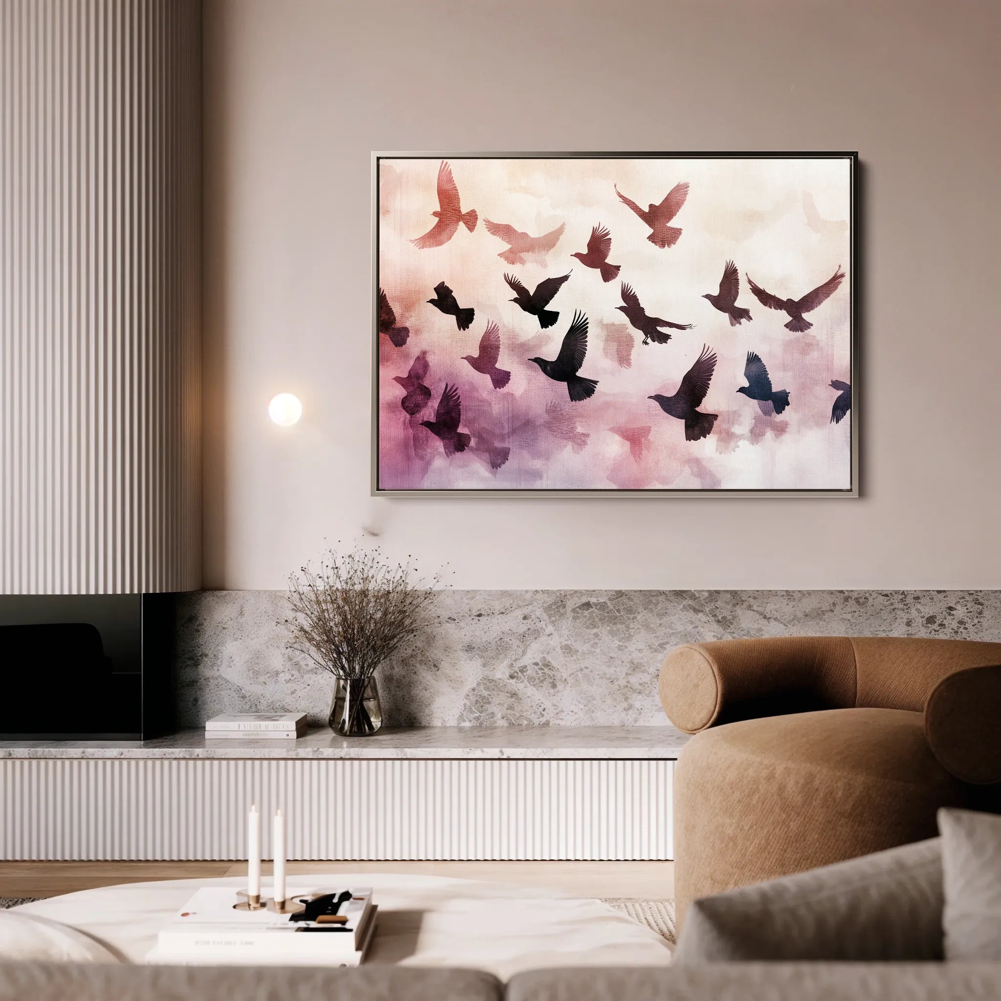 Animals Canvas Wall Art WAD105-AN 90 x 60 cm / Stretched on hidden frame