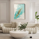 Abstract 105 Canvas Art 60 x 40 cm / Stretched on hidden frame