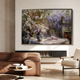 Floral Canvas Wall Art WAD105-F 90 x 60 cm / Stretched on hidden frame