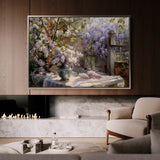 Floral Canvas Wall Art WAD105-F 90 x 60 cm / Stretched on hidden frame