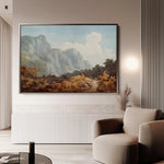 Landscape 105 Canvas Art 90 x 60 cm / Stretched on hidden frame