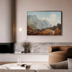 Landscape 105 Canvas Art 90 x 60 cm / Stretched on hidden frame