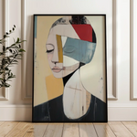 Portrait 105 Canvas Art 90 x 60 cm / Stretched on hidden frame