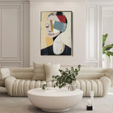 Portrait 105 Canvas Art 90 x 60 cm / Stretched on hidden frame